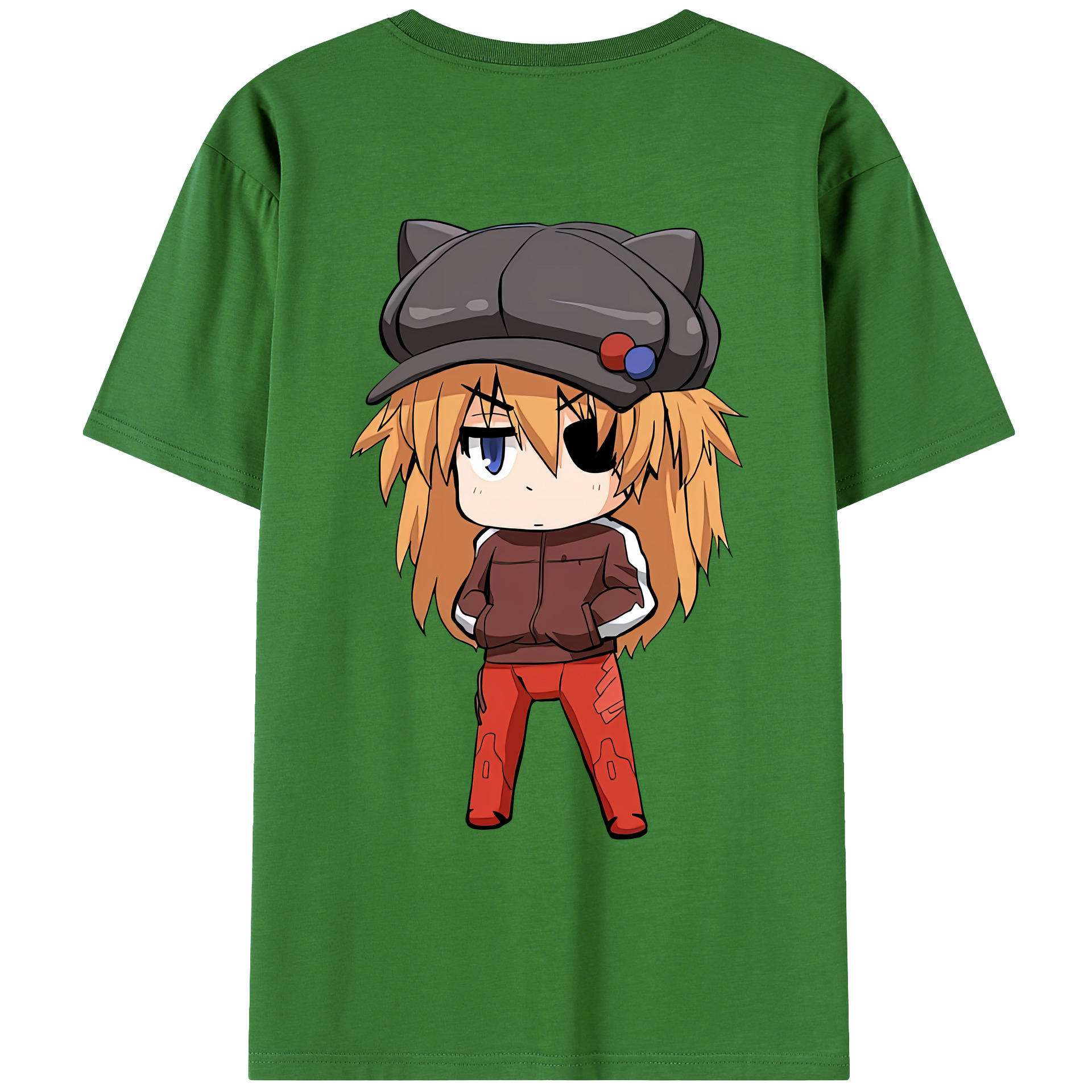 （画像用） EVA 新世紀エヴァンゲリオン レディース半袖Tシャツ(バックプリント)